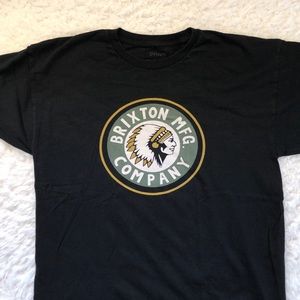 Brixton Black Graphic Tee